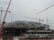 Louvre Abu Dhabi Museum.-UAE